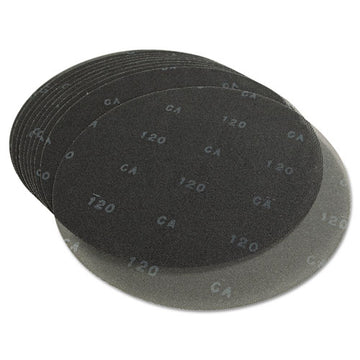 Boardwalk® Sanding Screens, 20" Diameter, 120 Grit, Black, 10-carton freeshipping - TVN Wholesale